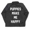 Puppies Club Coach Jacket - Puppies Make Me Happy