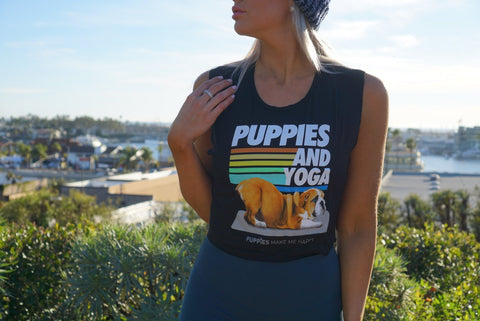 Puppies & Yoga | Crop Top