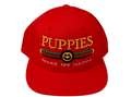 Pup Lux Metallic Gold Puff Snapback - Puppies Make Me Happy